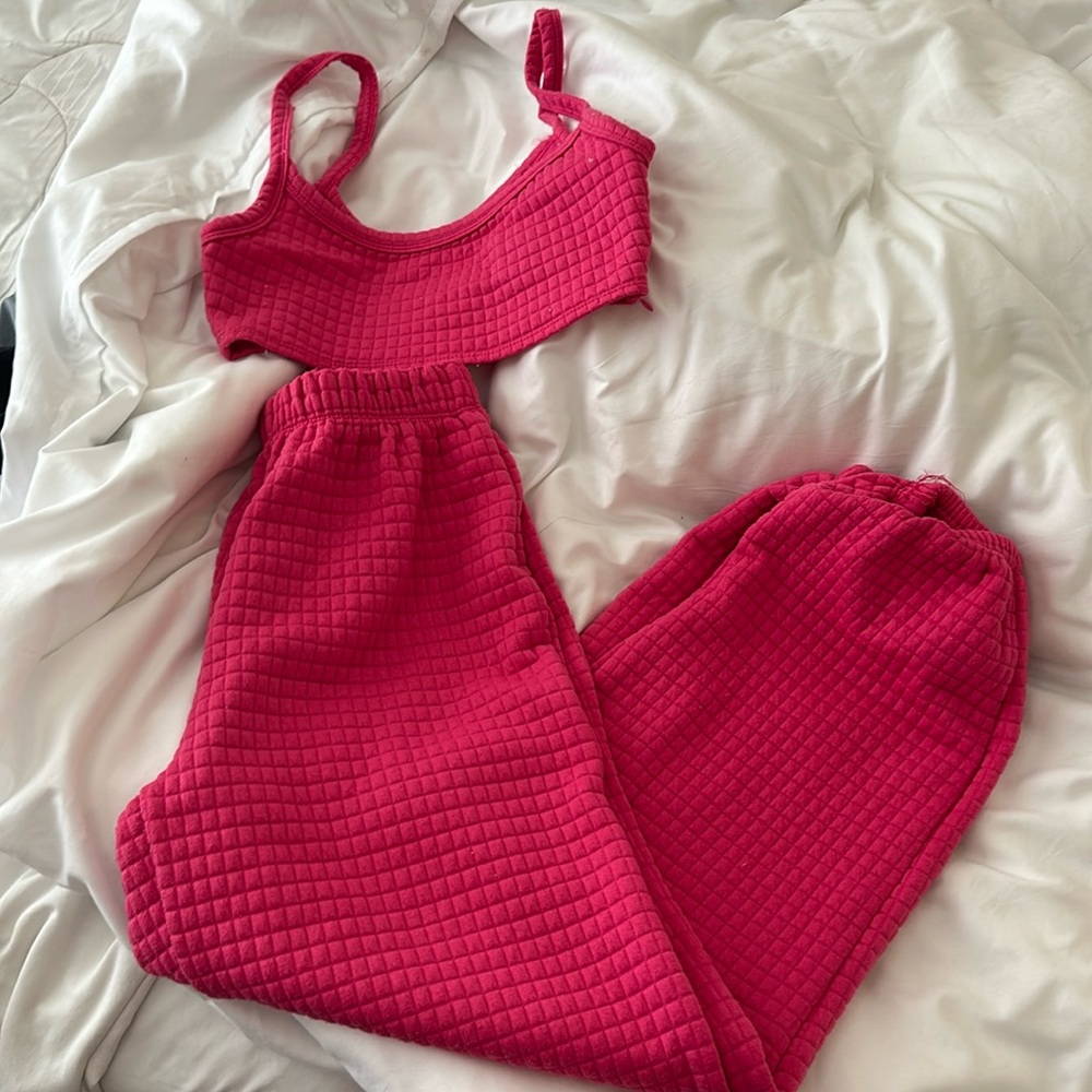 Pink Princess Polly set